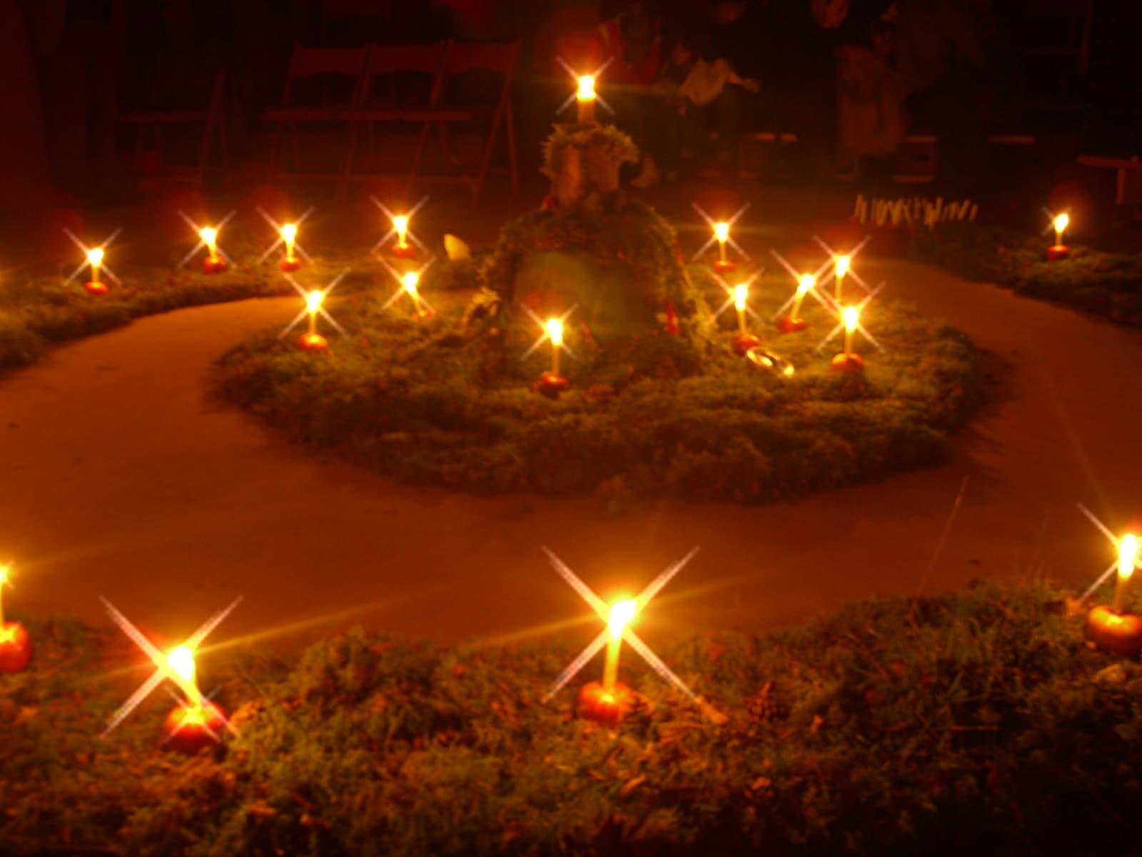 Winter or Advent Spiral